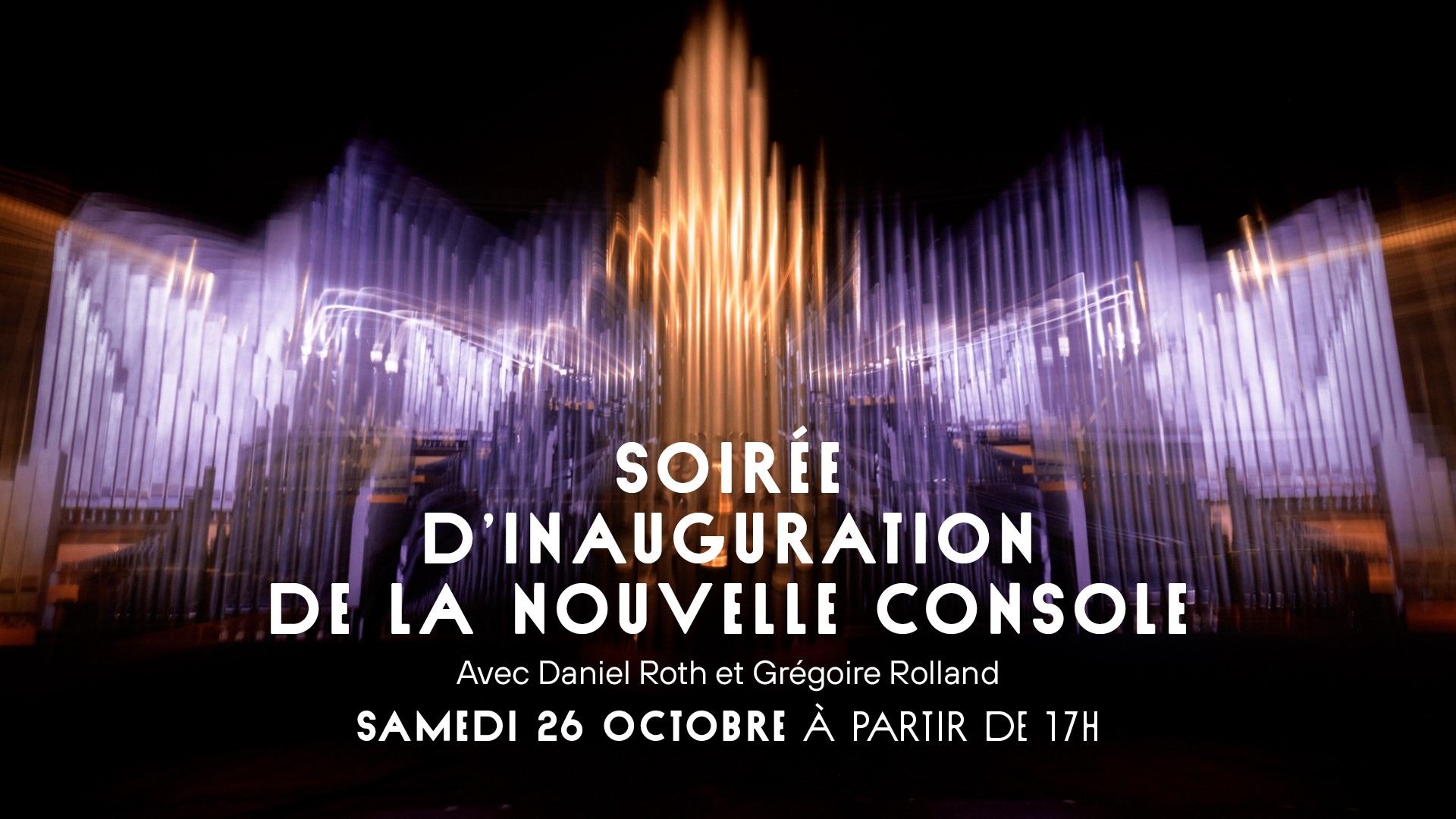 Inauguration de la Nouvelle Console de l'Orgue, Auditorium-Orchestre National, Lyon